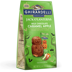 Milk Chocolate Caramel Apple Jack O' Lanterns Bag (Case of 12)