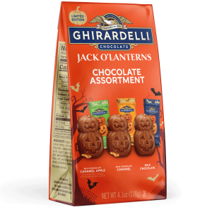 Milk Chocolate Assorted Jack O' Lanterns Bag (Case of 12)