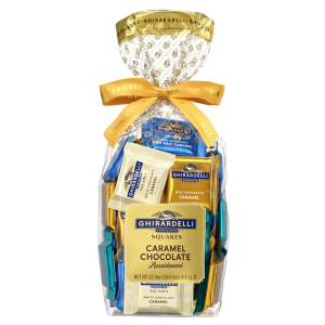 Caramel Chocolate Assorted SQUARES Gift Bag 2lb